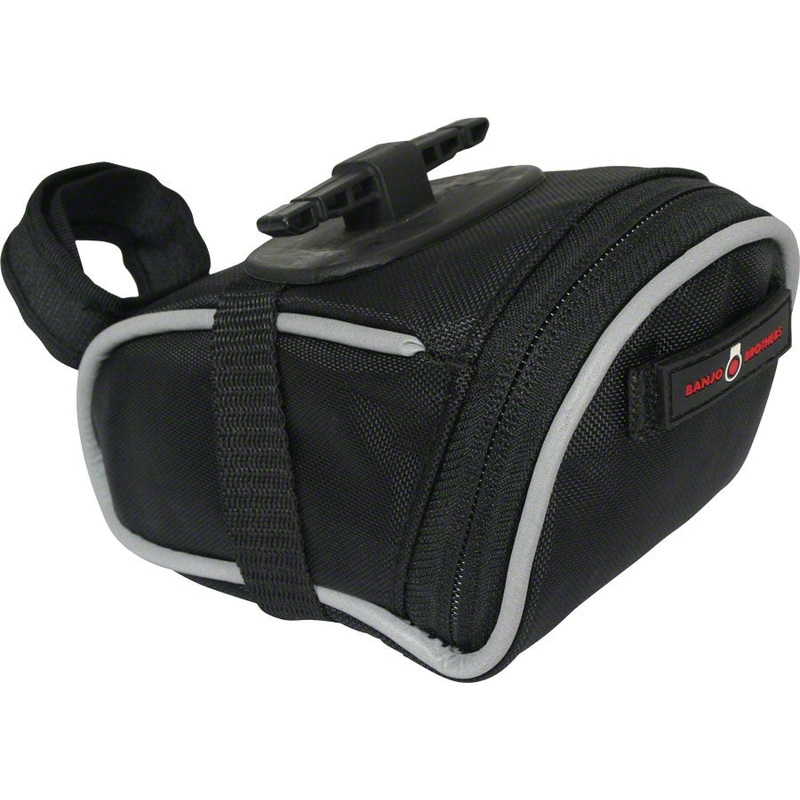Banjo Brothers Quick Release Seat Bag: Black SM