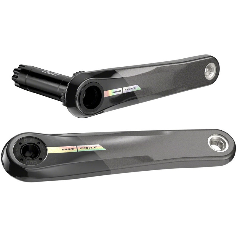 SRAM Force Crank Arm Assembly – 170mm 12-Speed 8-Bolt Direct Mount DUB Spindle Interface Iridescent Gray D2