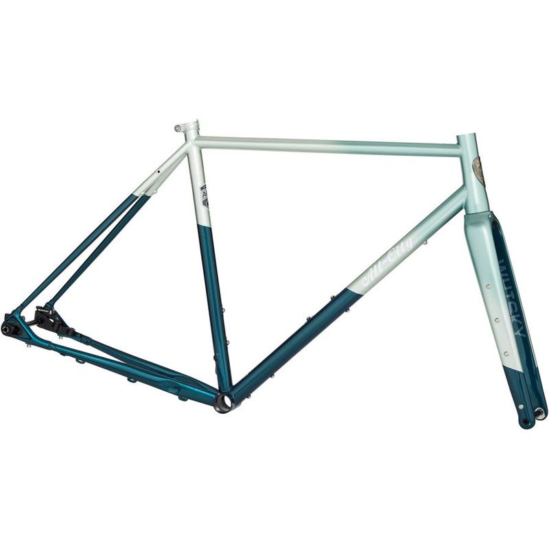 All-City Cosmic Stallion Frameset – 650b/700c Steel Rainbow Trout 49cm