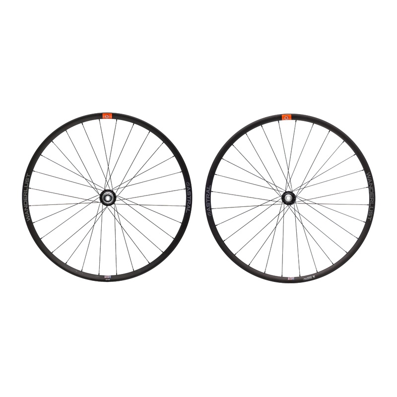 Astral Wanderlust w/ White Industries Hubs Aluminum Tubeless 700c Wheelset