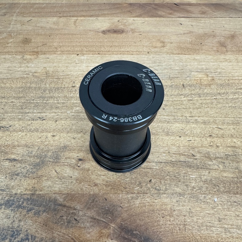 C-Bear Pressfit BB386 R Ceramic Bottom Bracket for Shimano 24mm Spindles 106g