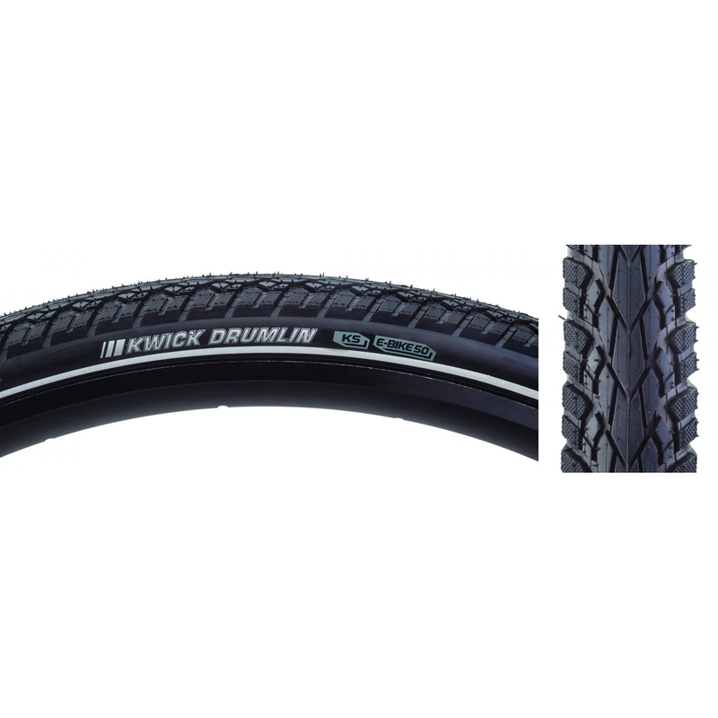 Kenda Kwick Drumlin Sport KS 27.5×2.0 Wire TPI 65 Black/Black Reflective Road 214214