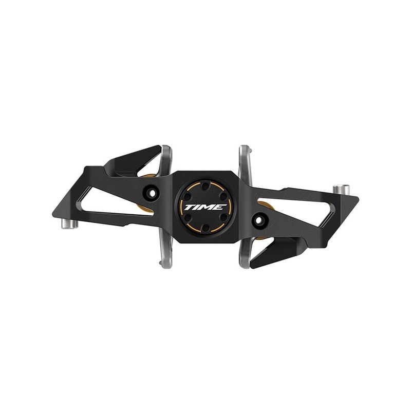 Time Speciale 12 Pedals – Dual Sided Clipless Platform Aluminum 9/16″ BLK/Gold Small B1