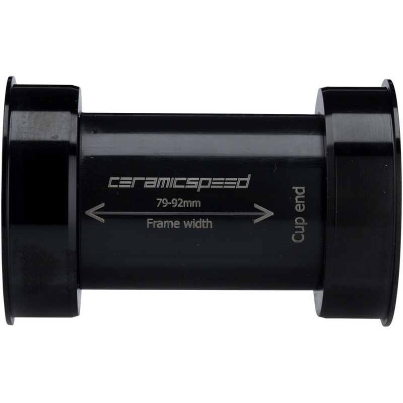 CeramicSpeed EVO386 Bottom Bracket – 86mm, 24mm Spindle, Black