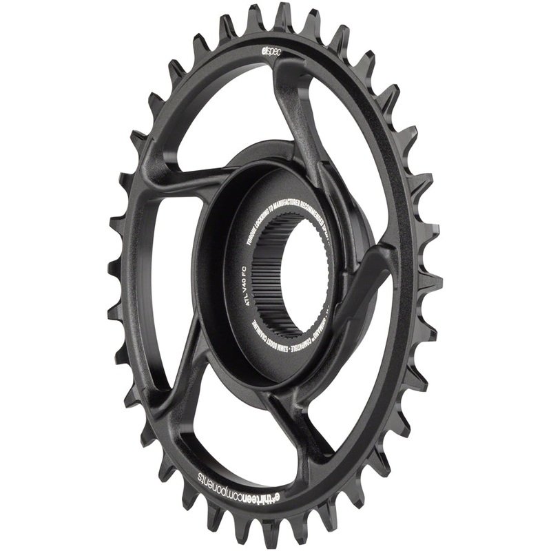 e*thirteen e*spec Aluminum Direct Mount Chainring 34t Shimano E8000 BLK