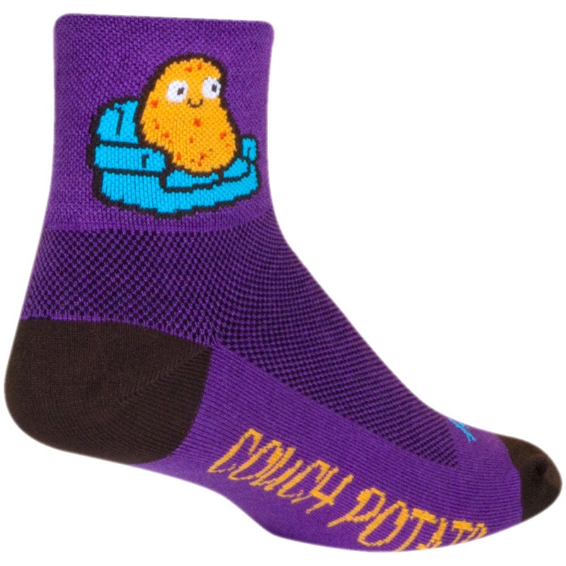 SockGuy Potato Standard Classic Socks – 3″ Small/Medium