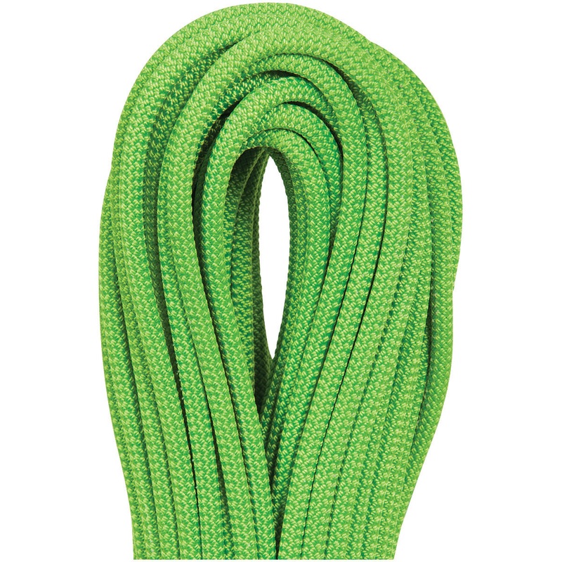 Beal Gully Unicore 7.3mmx60m Green Climbing Rope with Golden Dry Technology