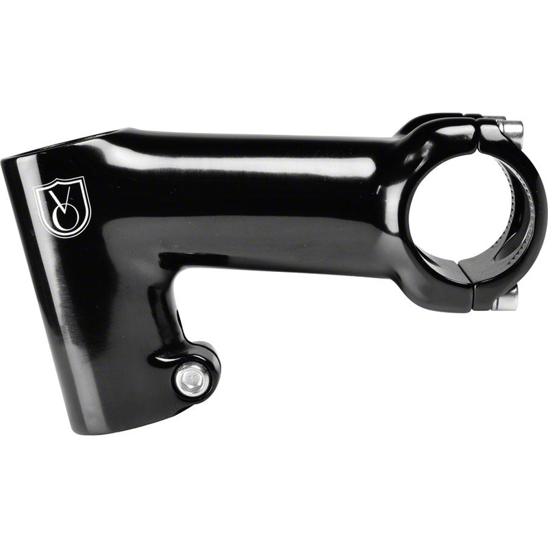 Velo Orange Tall-Stack Stem – 80mm, 31.8 Clamp, -17, 1 1/8″, Aluminum, Black