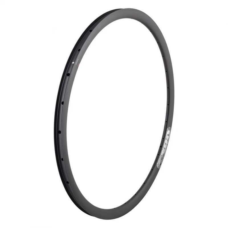 Velocity Aero Disc 700c Rim  Lightweight Aluminum, Tubeless Ready, 28H, 23mm Internal Width, Disc Brake, USA Made for Road & Gravel Cycling