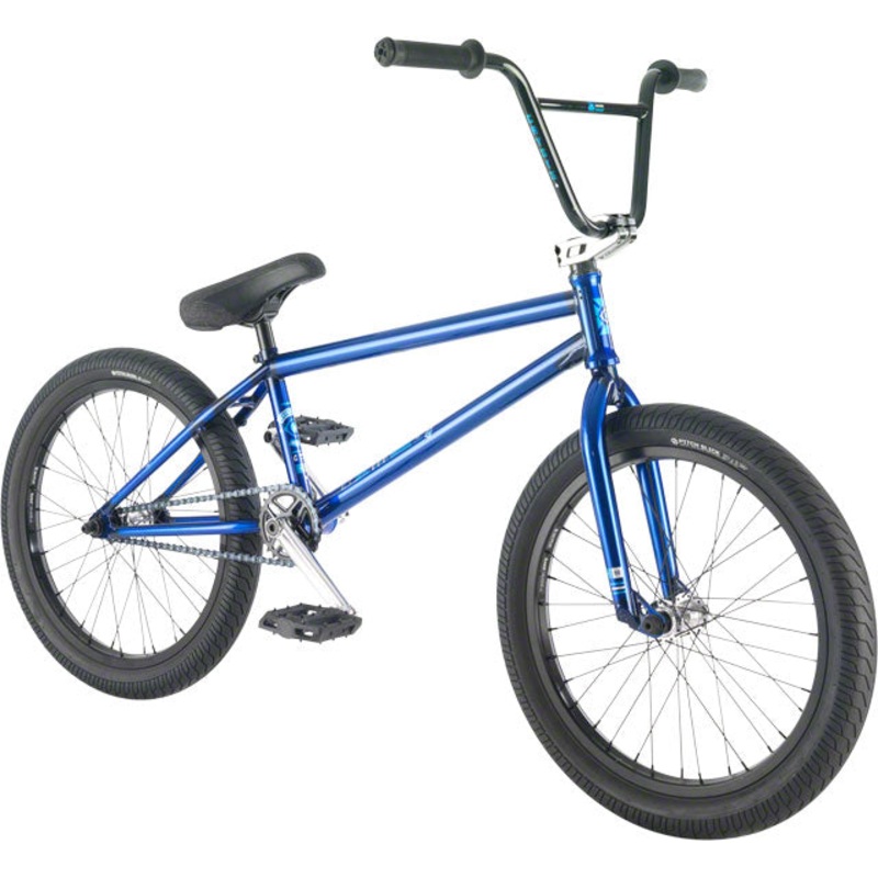 We The People Crysis W/Freecoaster BMX Bike-Trans Blue 21″TT