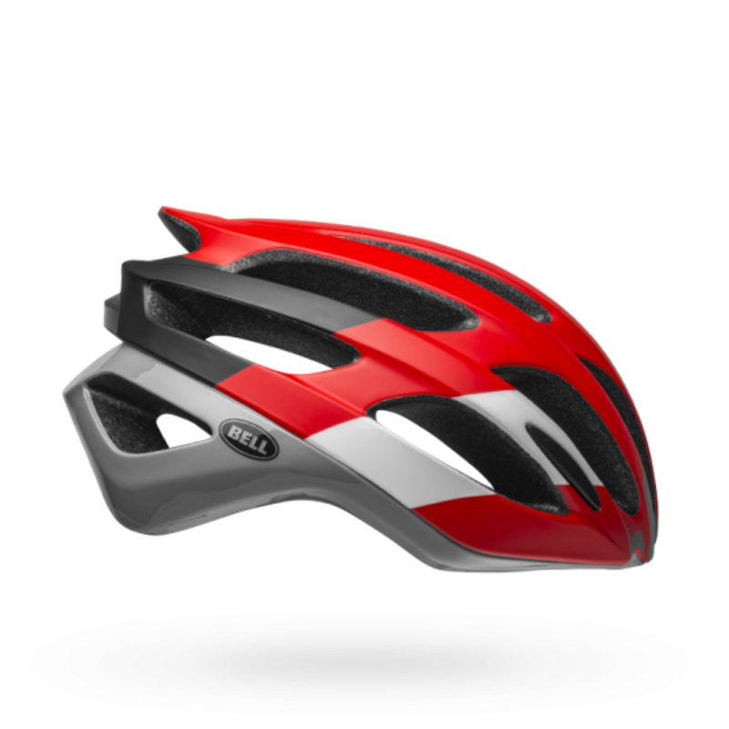 Bell Falcon MIPS Road Helmet – Attitude Matt Gloss Crimson-Black-Dark Gray – 2019