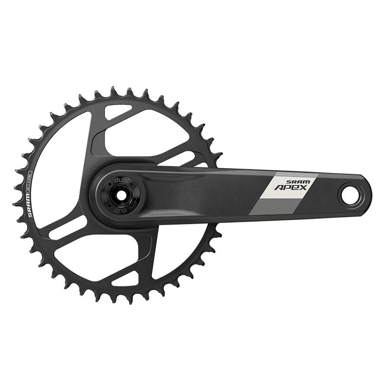 SRAM Apex 1 Wide Crankset – 170mm 12-Speed 40t Direct Mount DUB Spindle Interface BLK D1