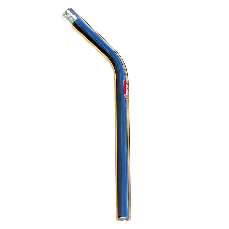7/8″ S&M OLD SCHOOL LAY BACK SEAT POST 14″ CHROME