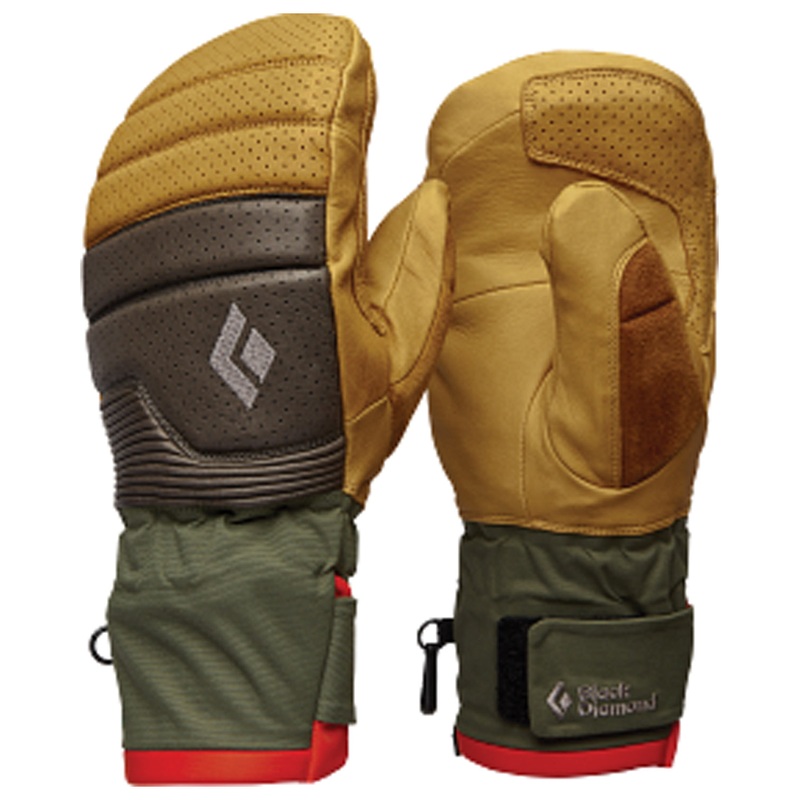 Black Diamond Progression Mitts in Walnut – Size Medium