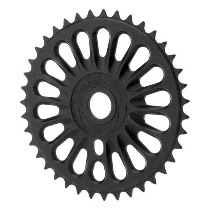 Profile 44t Imperial BMX Sprocket / Chainwheel – Black – USA Made