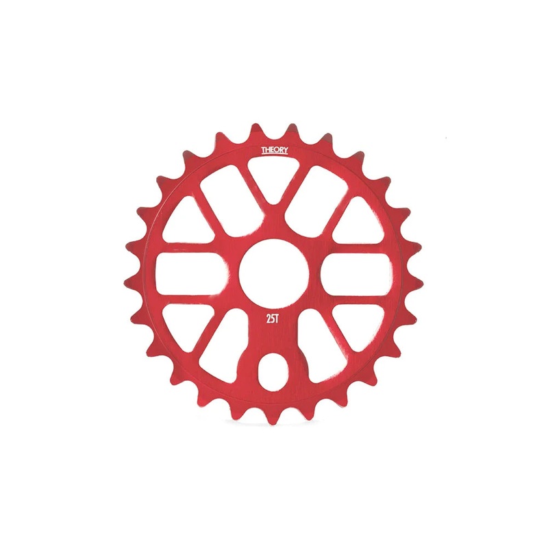 Theory 25t Verify BMX Sprocket / Chainwheel – Red