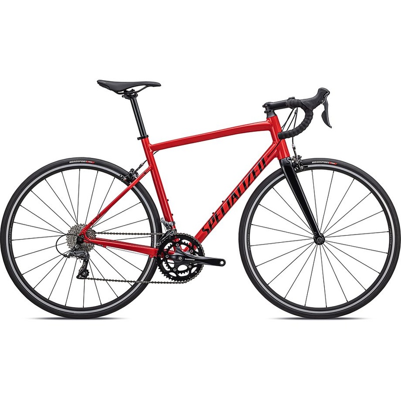 2022 Specialized allez e5 bike gloss flo red/tarmac black 54