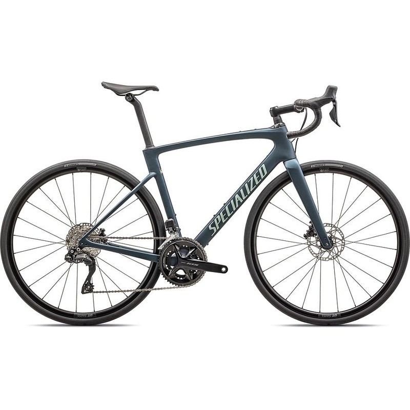 2025 Specialized roubaix comp bike satin mettalic deep lake/white sage metallic  52