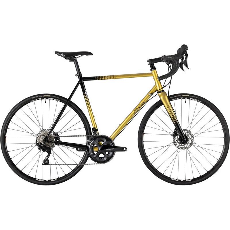 All-City Zig Zag Bike – 700c Steel 105 Golden Leopard 46cm