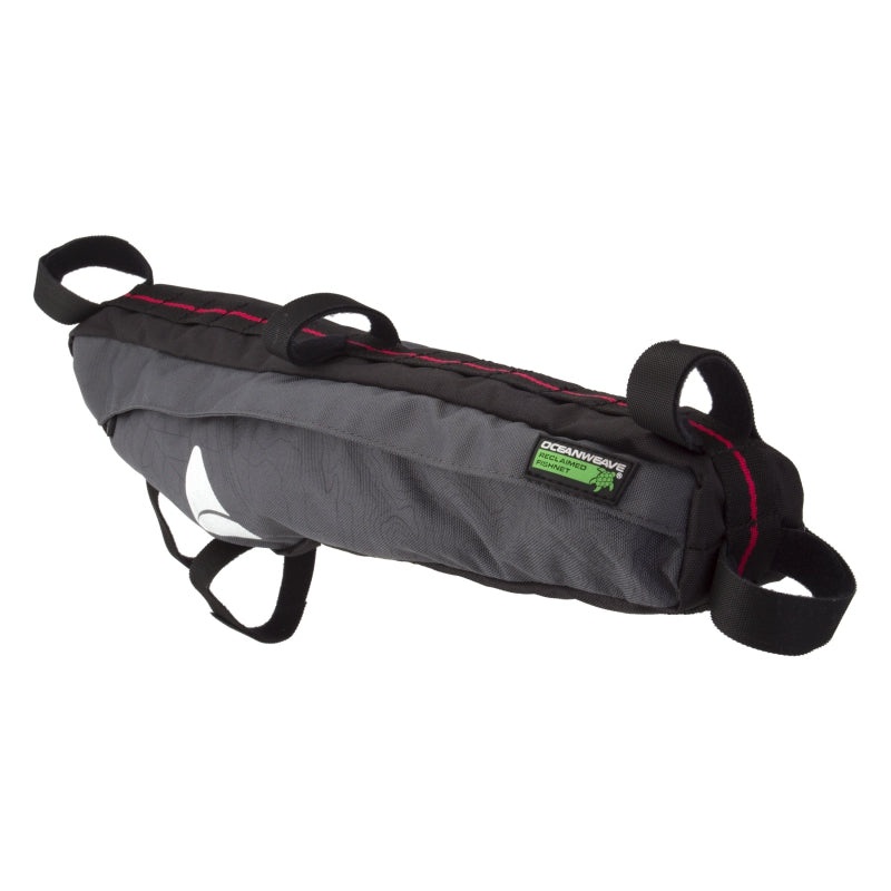 Axiom Seymour Oceanweave Framepack Bag P3.5 Velcro Straps 18.1×4.3×2.4 214 c.i. Grey/Black