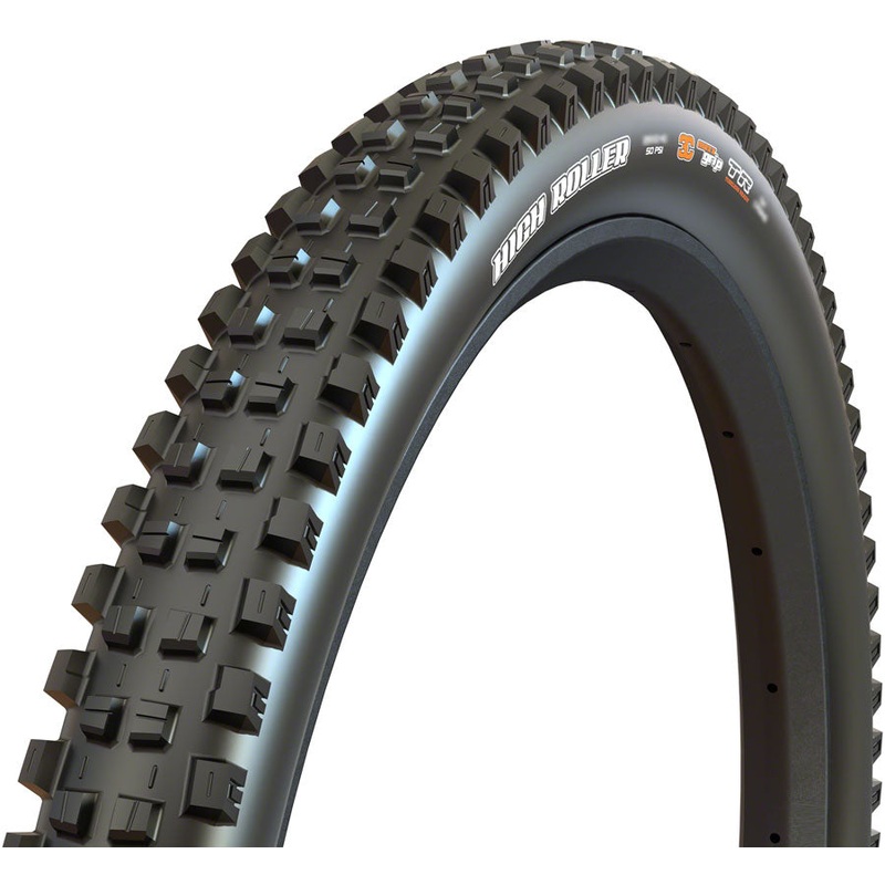 Maxxis High Roller III Tire – 27.5 x 2.4, Tubeless, Folding, Black, 3C MaxxGrip, DH