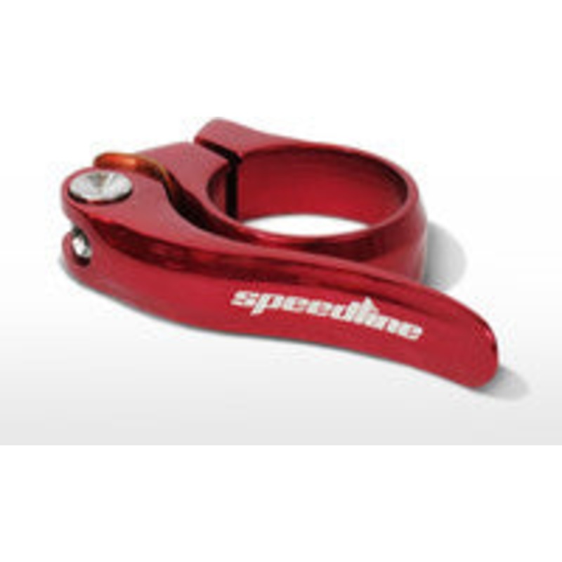Speedline Quick Release Seat Post Clamp – Red