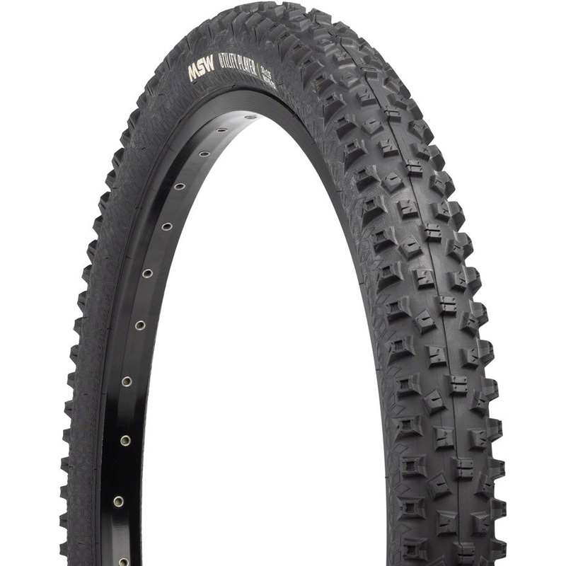 MSW Utility Player Tire – 20 x 2.25 Black Rigid Wire Bead 33tpi