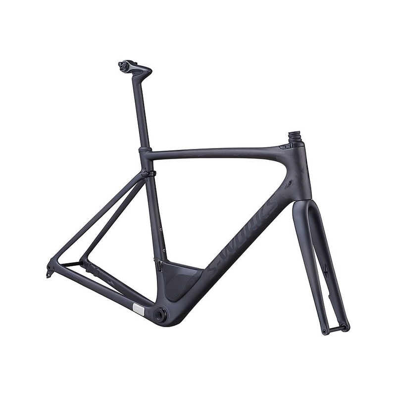 Specialized roubaix S-Works frmset satin black/gloss black/clean 54