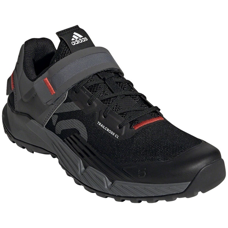 Trailcross Mountain Clipless Shoes – Womens Core BLK/Gray Three/Red 7.5