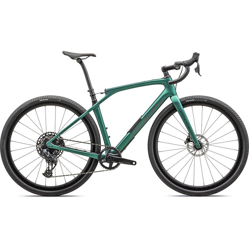 2024 Specialized diverge str expert bike satin metallic pine / smoke 61