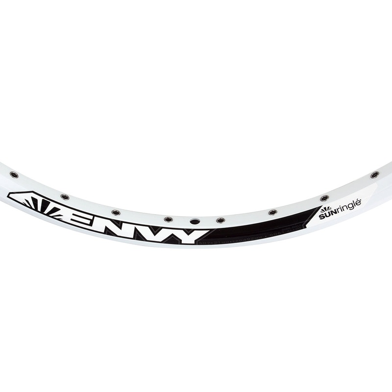 24″ Sun Ringle Envy Front Rim – 36H – White