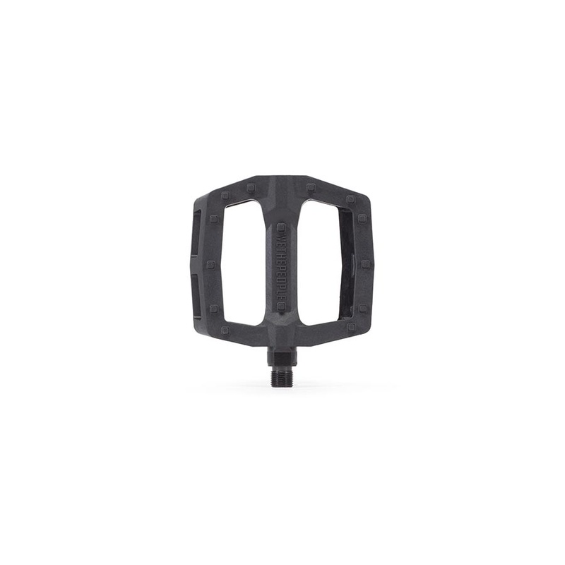 We The People Logic Platform Pedals Body: Nylon Spindle: Cr-Mo 9/16 Black Pair