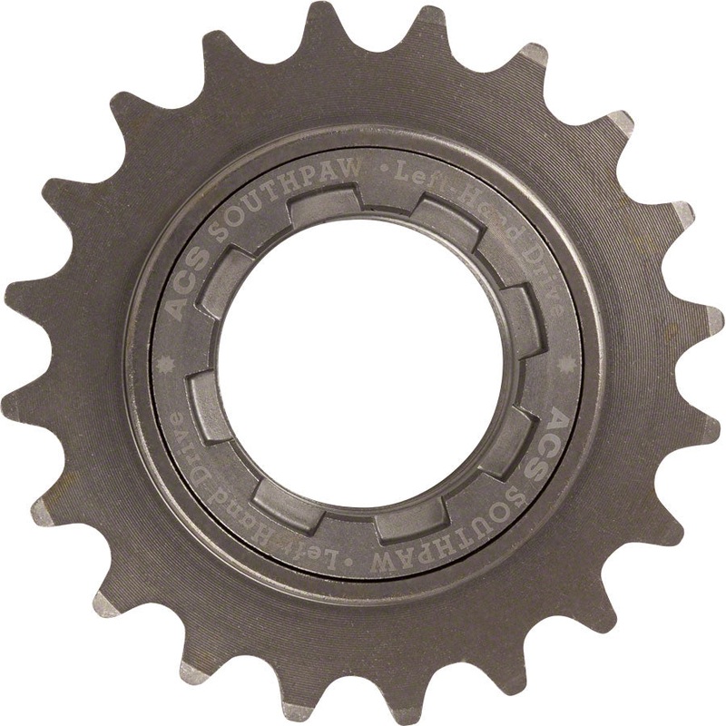 ACS Southpaw Freewheel – 20t Gun Metal For Left Hand Drive