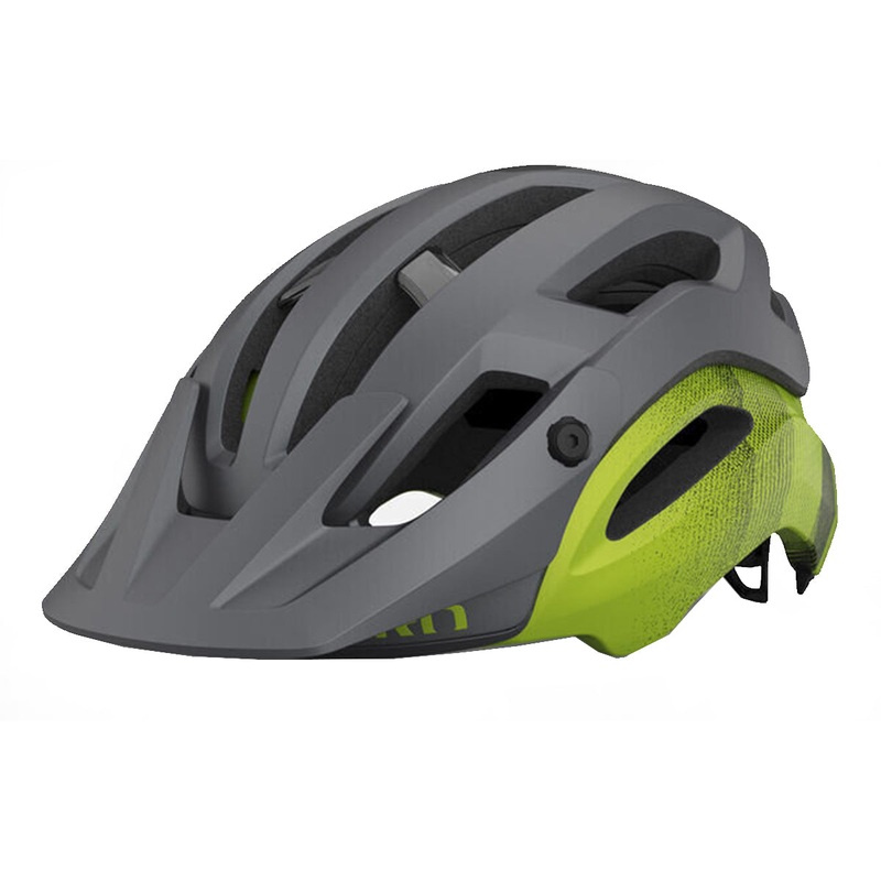 Giro Manifest Spherical MTB Helmet – Matt Metallic Black-Ano Lime – 2022