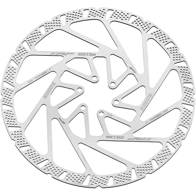 TRP S05E Race Disc Brake Rotor – 203mm 6-Bolt 2.3mm Rust Blocker Treatment