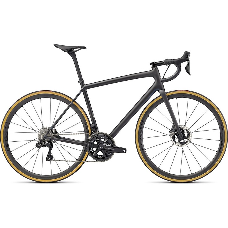 2022 Specialized aethos S-Works di2 bike carbon / chameleon eyris color run / chrome foil 52
