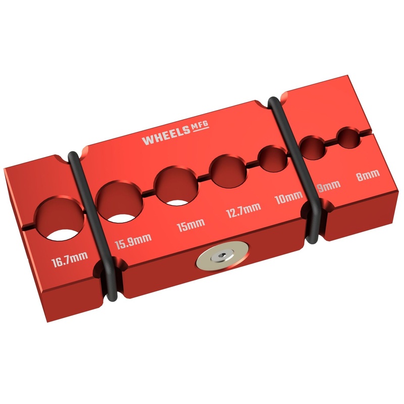 Wheels Manufacturing Vice Shaft Clamp – For Small Sized Common Axle Suspension Components