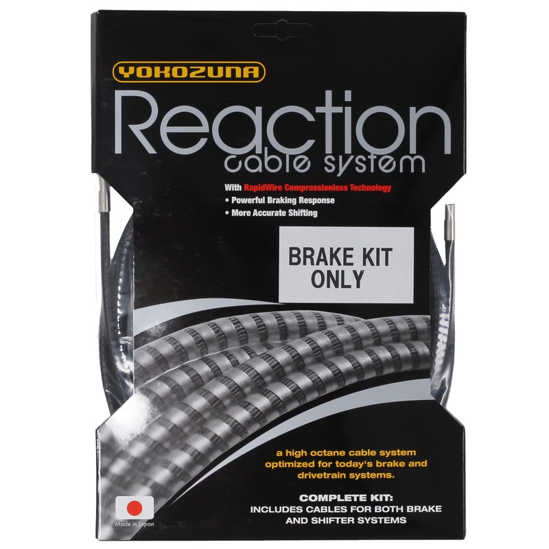 Yokozuna Reaction Brake Cable/Housing Kit Rd/Mtn – Black
