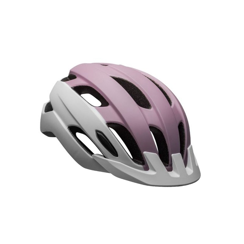 Bell Trace Road Helmet – Womens – Matt Purple-White – 2020