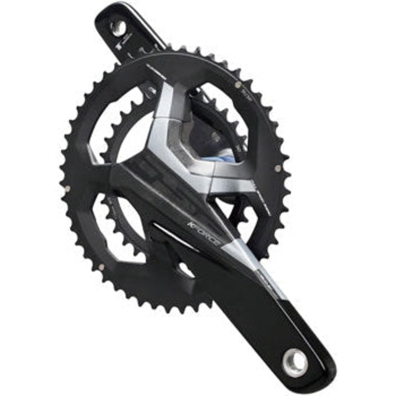 Full Speed Ahead K-Force WE Crankset – 175mm 11/12-Speed 50/34t 110 BCD 386 EVO Spindle Interface BLK