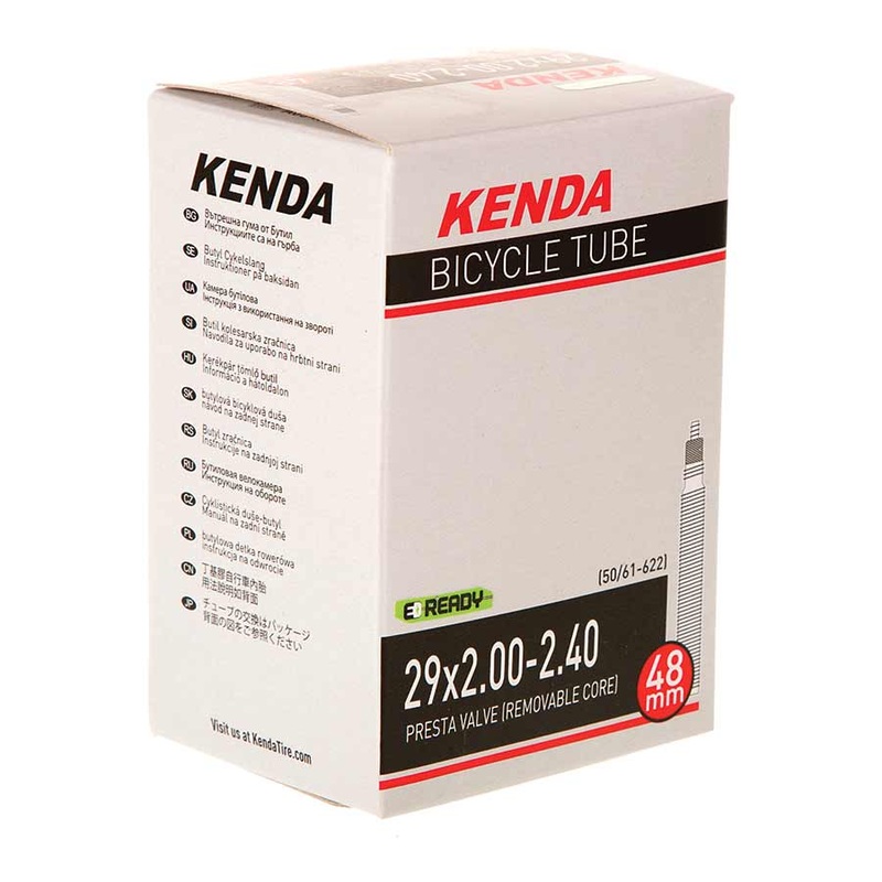 Kenda Presta Tube Presta Length: 48mm, 27.5”, 2.00-2.40