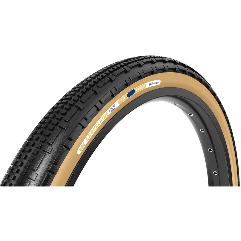 Panaracer GravelKing SK Tire – 650b x 48 / 27.5 x 1.90, Tubeless, Folding, Black/Brown