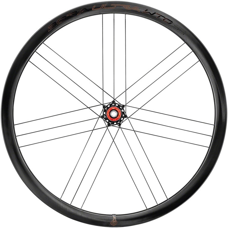 Campagnolo BORA Ultra WTO 35 C23 Rear Wheel – 700c, 12 x 142mm, Center-Lock, N3W, 2-Way Fit, Carbon