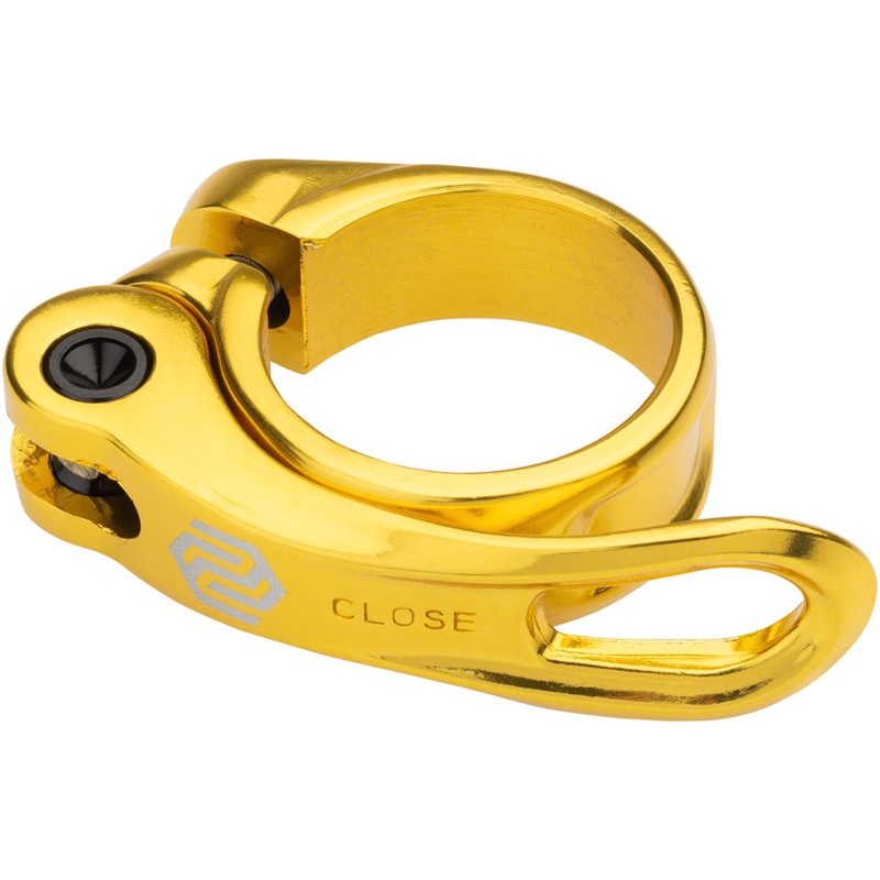 Promax QR-1 Quick Release Seat Post Clamp – Gold