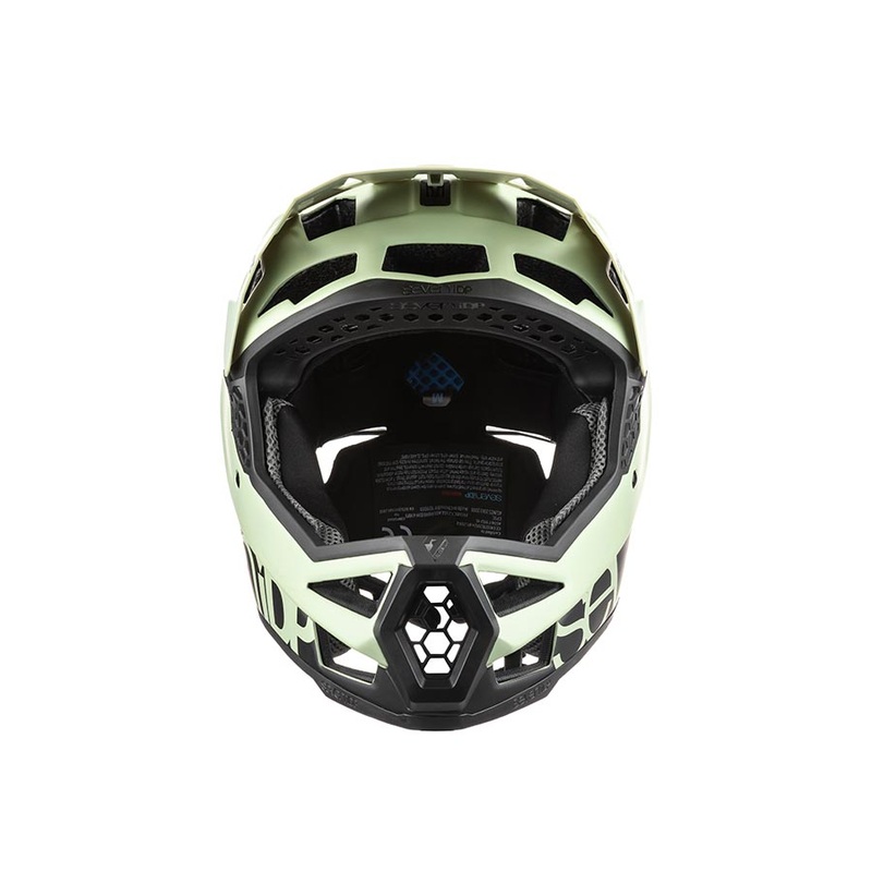 7iDP Project 23 Fiber Glass Full Face Helmet L 59 – 60cm Glacier Green/Black