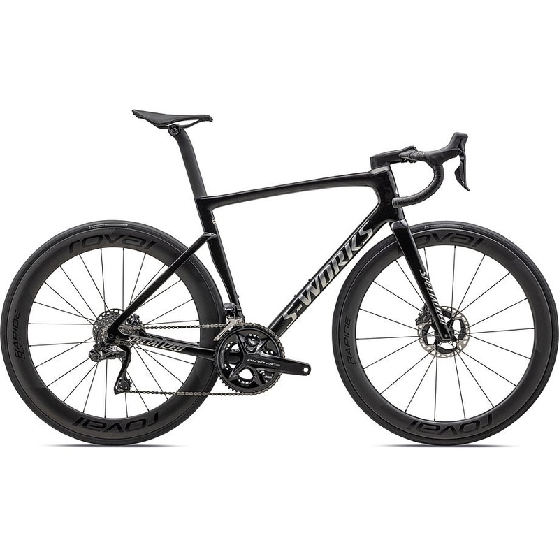 2023 Specialized tarmac sl7 S-Works di2 bike gloss black pearl granite over carbon / chrome 58