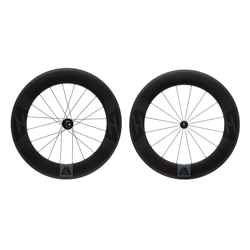 Light Bicycle Falcon R88 Carbon Tubeless 700c Wheelset