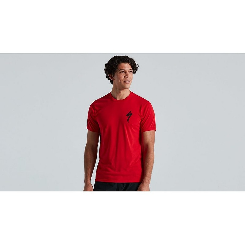 Specialized s-logo tee ss men flo red xs