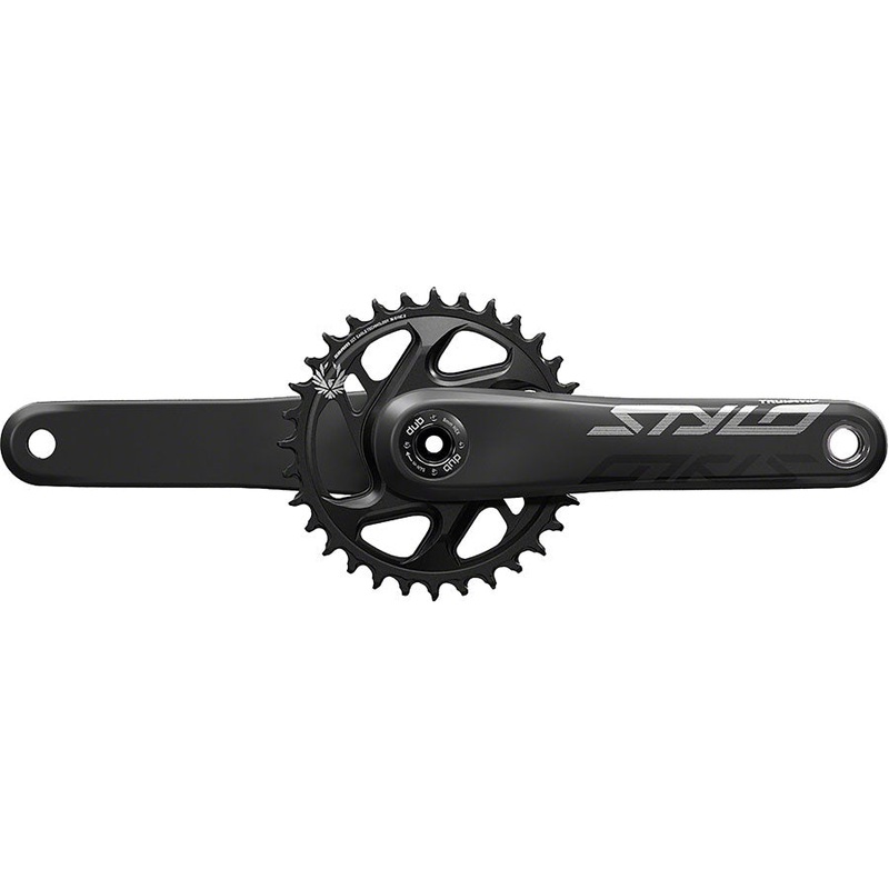 TruVativ STYLO Carbon Eagle Fat Bike Crankset 175mm DUB 12-Speed 30t Black