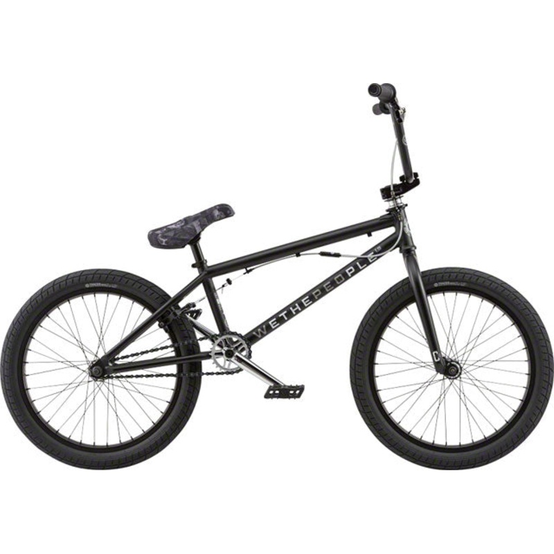 We The People CRS FS 18″ BMX Bike 18″ TT – Matte Black